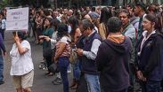 Durante un sismo es importante seguir las indicaciones de Protección Civil y brigadas. | Rogelio Morales | Cuartoscuro