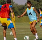 Juan Sánchez Purata durante el entrenamiento de Tigres este miércoles 22 de julio.