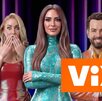 Promocional de La Casa de los Famosos junto al logo de ViX