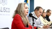 Blanca Trujillo señaló que no se descarta la hipótesis de reclutamiento forzado. | Secretaría de Seguridad de Jalisco
