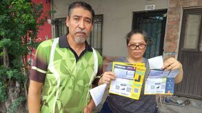 Vecino de la colonia Obrerista en Monterrey denuncia que Agua y Drenaje le cobra $20,650 por reparar una fuga en la vía pública.