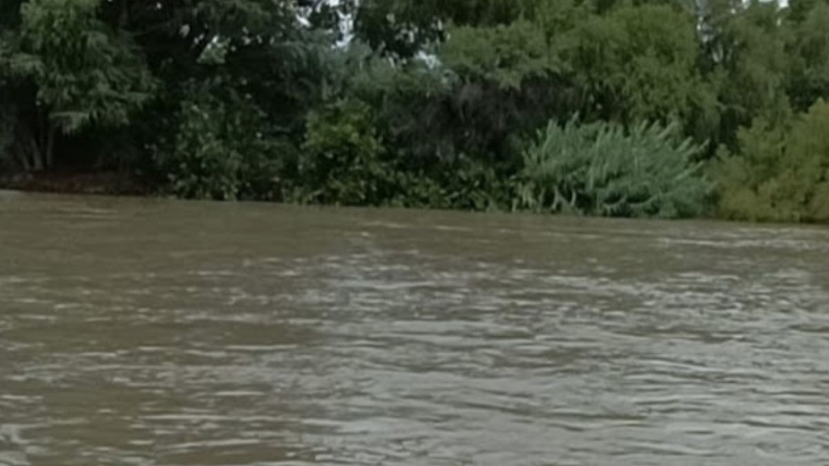 Río Nazas, lugar donde un menor de edad perdió la vida por meterse a nadar.