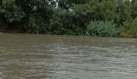 Río Nazas, lugar donde un menor de edad perdió la vida por meterse a nadar.