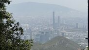 Decenas de ciclistas y corredores acuden a Chipinque desde las 06:00 horas para evitar las altas temperaturas. | Víctor González Garza
