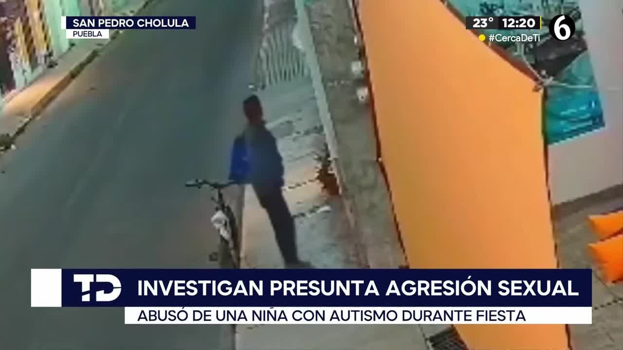 Autoridades de Puebla detuvieron al responsable de abusar sexualmente de una menor autista durante fiesta familiar el 19 de julio.