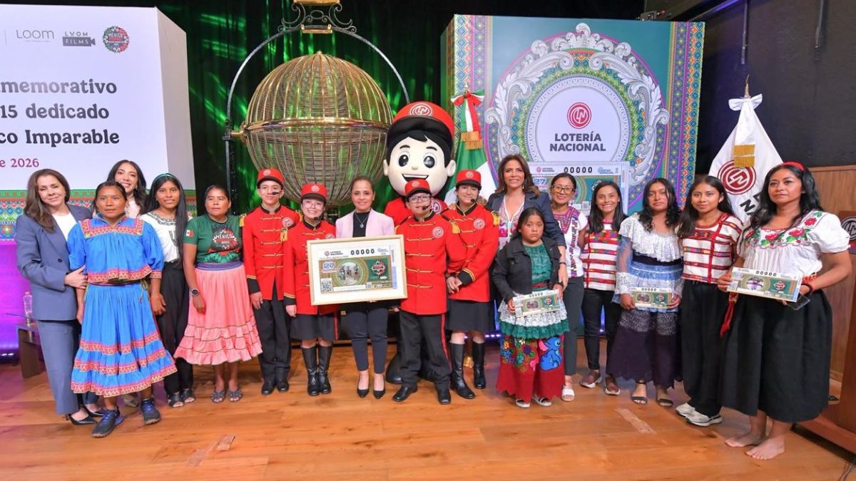 Lotería Nacional honra a las corredoras de México Imparable