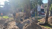 Inicia construcción de muro en La Martinica, Zapopan. | Comunicación Mauro Lomelí