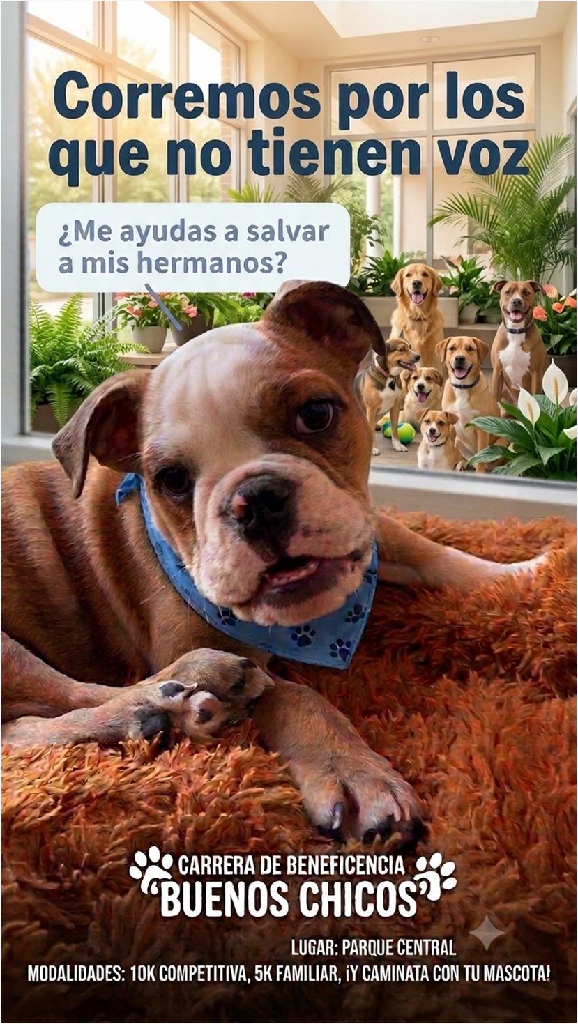 Carrera Buenos Chicos a beneficio de perros en adopción Guadalajara