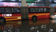 Intensas lluvias colapsan el CETRAM de Indios Verdes. TD Nocturno CdMx, 23 de julio 2026