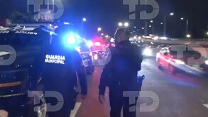 Miguel Sarmiento, reportero de TELEDIARIO, es agredido EN VIVO por policías de Naucalpan