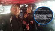 Los seres queridos del motociclista se manifestaron en redes sociales