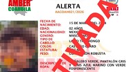 La activación de la Alerta Amber se produjo después de que la madre denunciara públicamente que desconocía el paradero de su hijo.