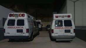 Hospital donde atienden a un hombre que resultó herido tras un choque en la carretera Gómez Palacio-Jiménez.
