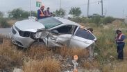 Debido a que el impacto fue del lado del conductor, el hombre resultó lesionado. | Foto: Cortesía