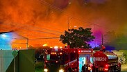 El incendio comenzó durante la tarde de este jueves en la colonia San Sebastián. | Redes sociales.