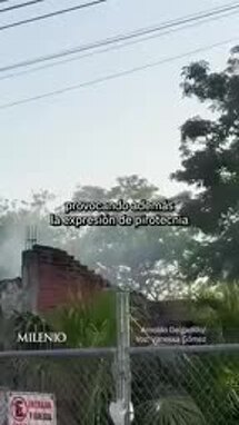 Registran explosión de bodega abandonada con pirotecnia en Colima