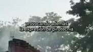 Registran explosión de bodega abandonada con pirotecnia en Colima