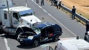 El accidente en la Cuacnopalan-Oaxaca se originó por un impacto entre un tráiler y una camioneta | Cortesía: Carolina Espinosa