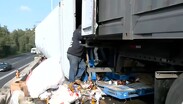 El conductor de la unidad presuntamente se quedó dormido y perdió el control | Telediario