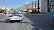 La circulación sobre la avenida Cuauhtémoc permaneció afectada durante varias horas tras el atropello. | Ángel Mercado
