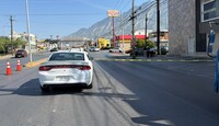 Mujer atropellada en Apodaca.
