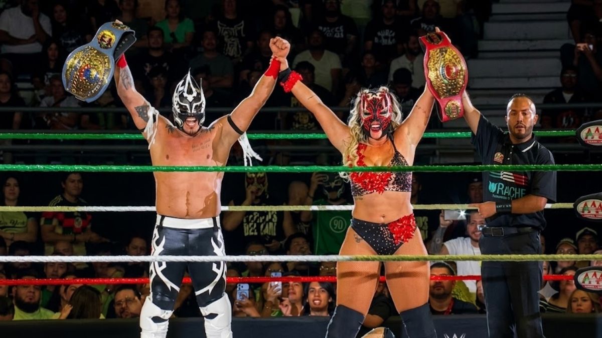 La Hiedra y Laredo Kid son los nuevos campeones en parejas mixtas de AAA. | WWE