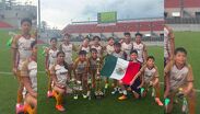La Selección infantil de Toluca fue campeona del Torneo Internacional de Fútbol en Japón. | X @rimoba