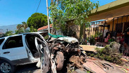 Adulto mayor choca contra casa en la colonia Villa de Santa Cecilia. TD Matutino Monterrey, 27 de julio 2026