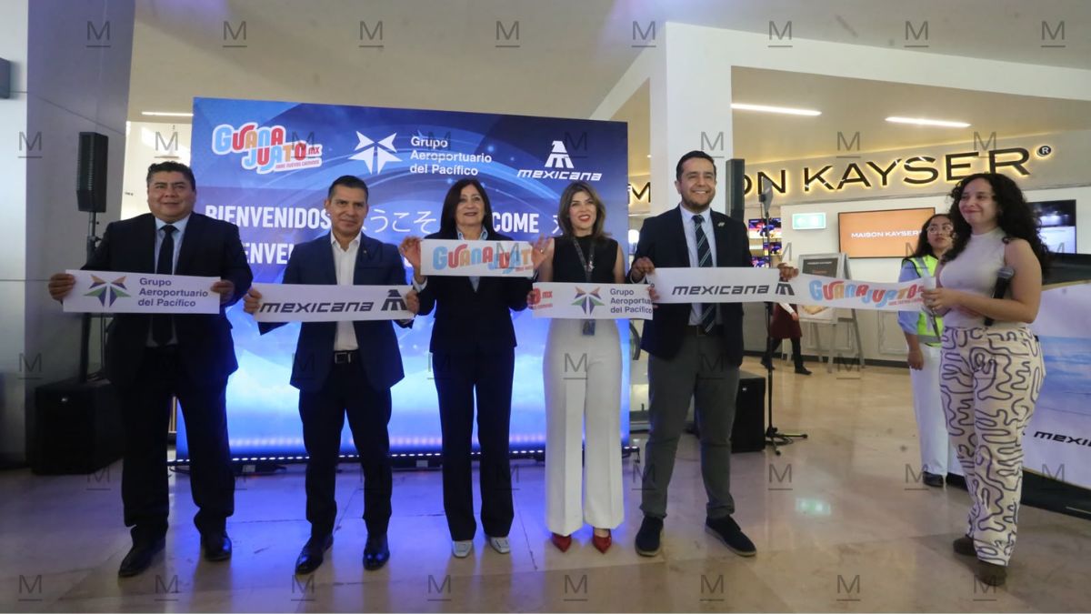Este lunes 27 de julio fue inaugurada la nueva ruta de Mexicana de Aviación que conecta al Aeropuerto Internacional del Bajío con el AIFA.