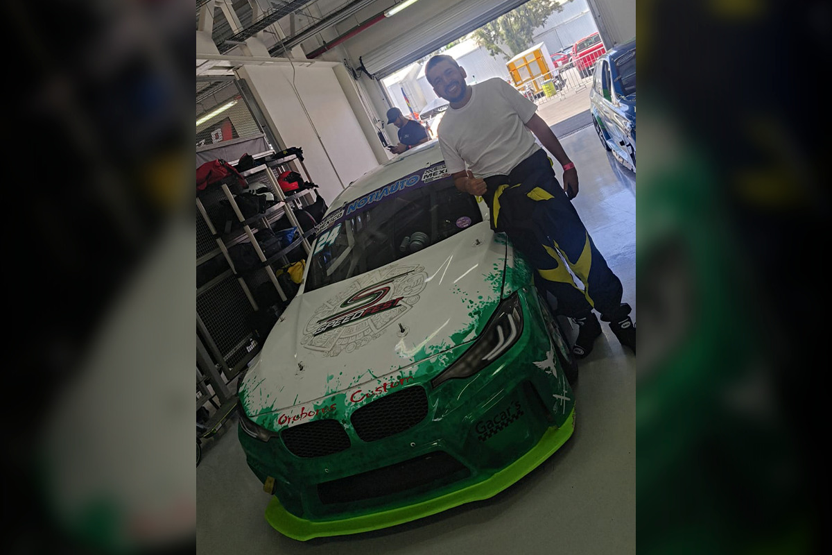 Luis Ángel “El Flaco” debutó como piloto en la categoría TC 2000 y terminó en la posición 17.