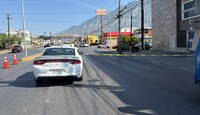 Mujer atropellada en Apodaca.
