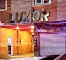Entrada del Hotel Luxor ubicado en Tehuacán, Puebla.
