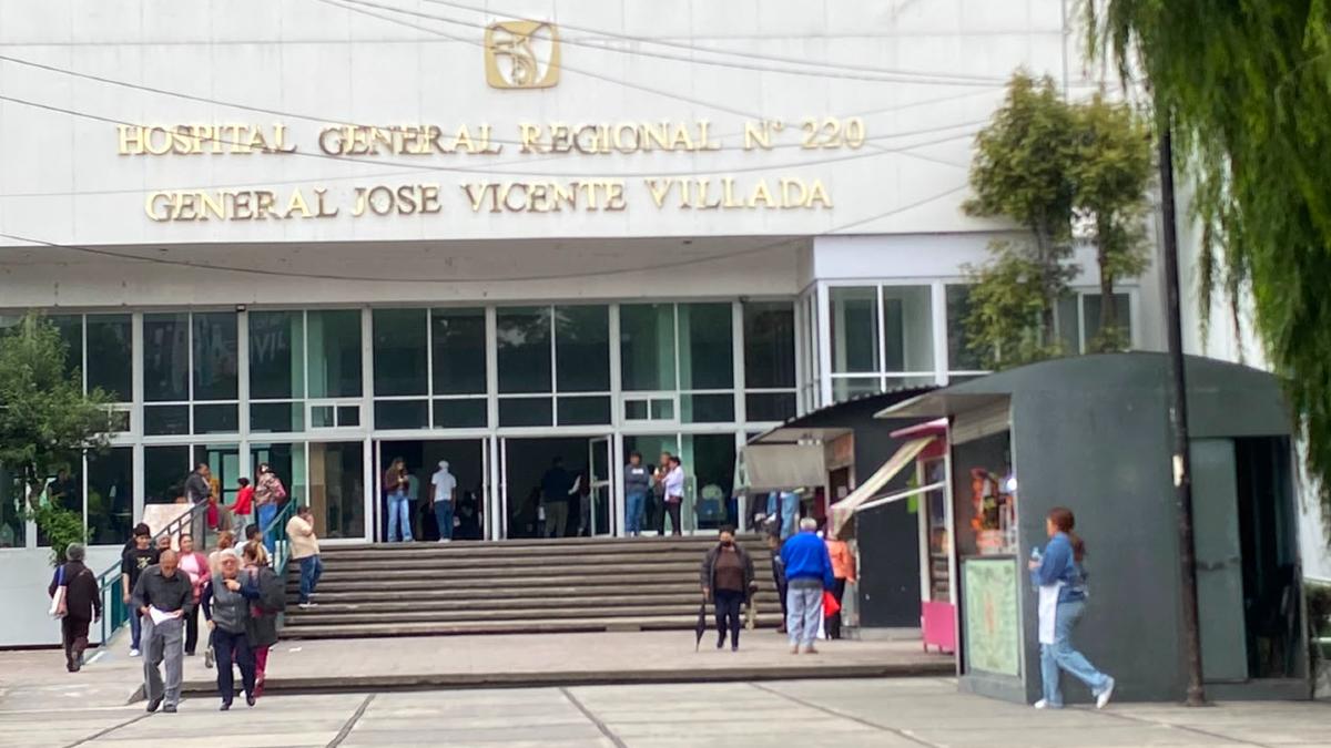 Hospital General Regional 220 del IMSS donde fueron trasladadas personas intoxicadas por carnitas en recalentado de boda