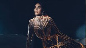 Galilea Montijo, conductora de La Casa de Los Famosos, con su look para el estreno de la temporada 2026.