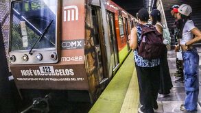 Usuarios del Metro Ciudad de México