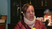 María del Rosario es golpeada y agredida dentro de un hotel en Nezahualcóyotl. / Telediario CdMx