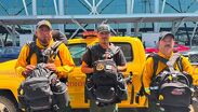 Personal de Protección Civil de Nuevo León apoyará en Ontario, donde los incendios forestales mantienen miles de evacuados.| Especial