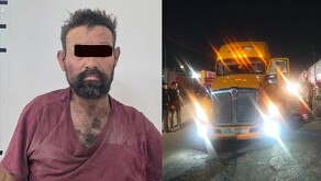 Detenido por intento de robo de camión en Escobedo.