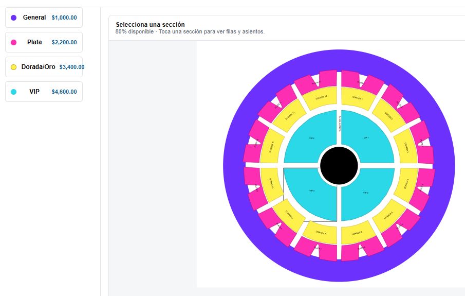 ¡Hoy inicia la venta! Revisa la lista completa de precios por artista y zona para el Palenque Fiestas de Octubre 2026. Descubre dónde comprar tus entradas.