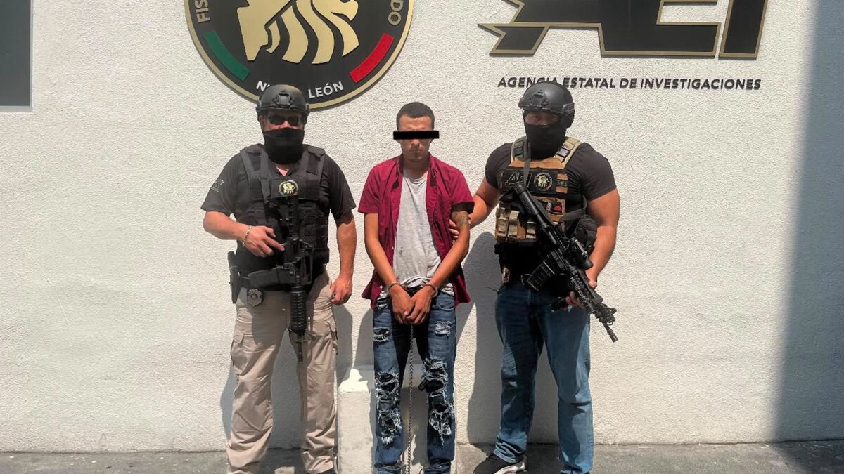 policía de Monterrey detiene a presunto responsable por homicidio multiple