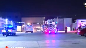 Movilización por incendio en Guadalupe