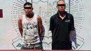 Detienen a dos hombres por atacar con machete y martillo a un ciclista en García