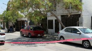 área acordonada por hallazgo de mujer de la tercera edad sin vida