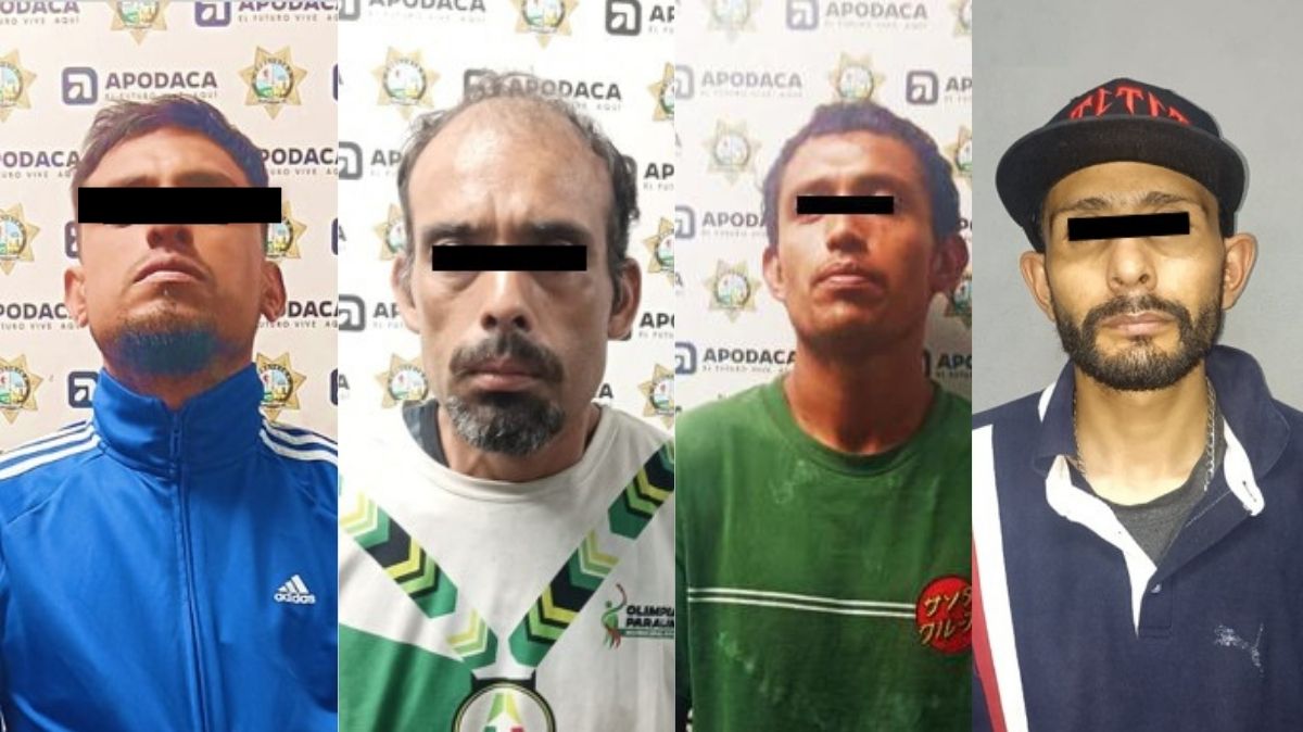 Los detenidos, fueron internados en el CERESO 1