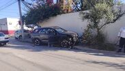 El percance dejó cuantiosos daños materiales en el cruce de la avenida Juárez y calle Chihuahua, quedando ambas unidades a disposición de la autoridad