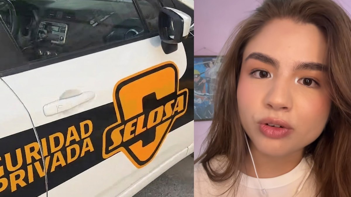 Al salir de su jornada laboral, Estefani descubrió con asombro que su auto estaba completamente estampado