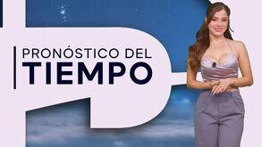 Una foto de la presentadora del clima Scarlett Salazar