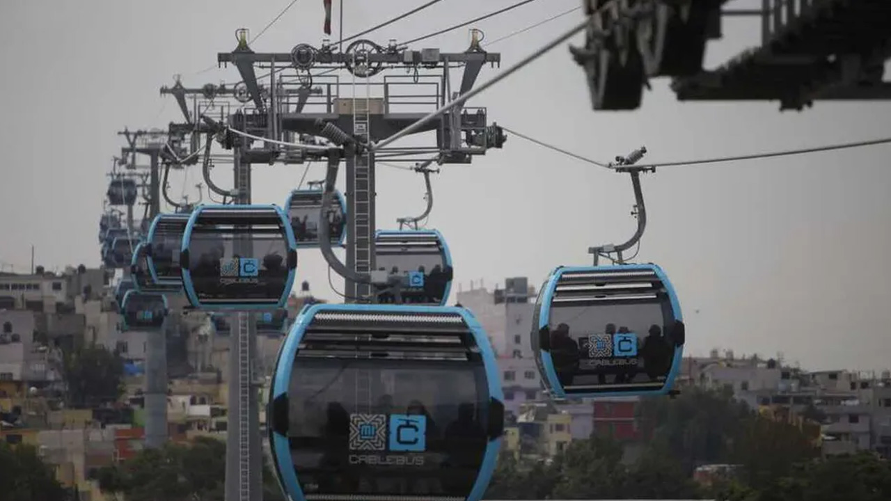La Línea 2 del Cablebús suspendió temporalmente el servicio en cuatro estaciones por trabajos de mantenimiento anual.