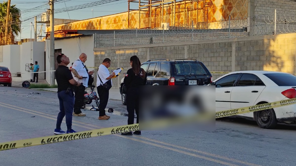 Escena del crimen en Torreón