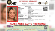 Activan búsqueda por Karen Aideé Cantú, desaparecida en Guadalupe